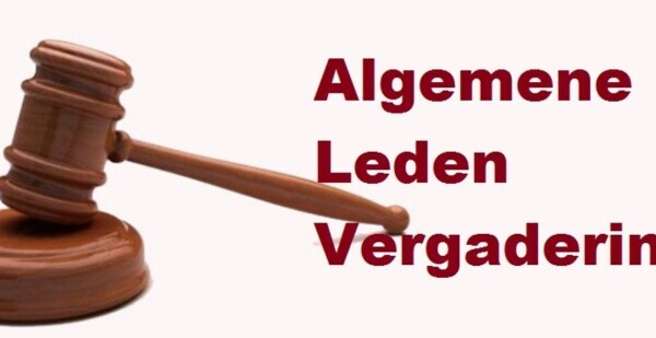 Algemene Leden Vergadering Toerafdeling 19:30 uur Café