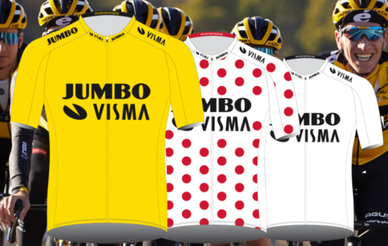 Ondertekening Bolletjes-trui partnerschap met Jumbo-Visma